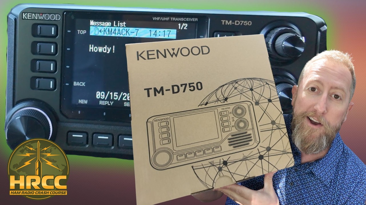 Finally! Installing the Kenwood TH-D750 in my Truck