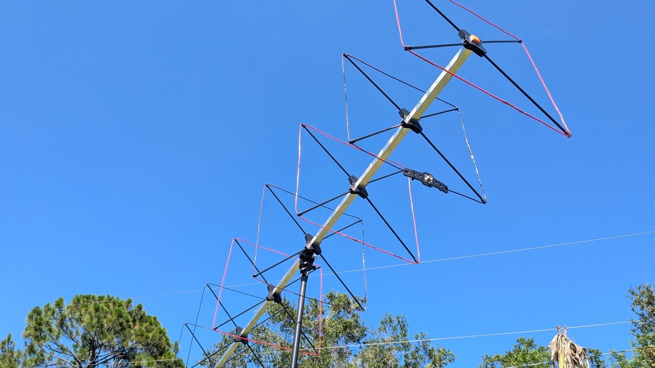 VHF Cubical Quad Project Update, Needs Retuning, part 3